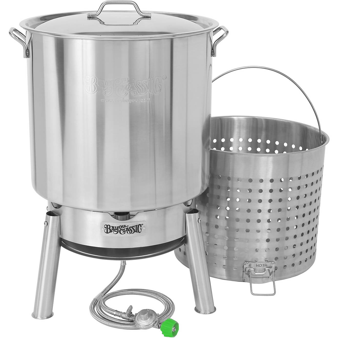 Trendy style Bayou Classic 82 qt Stainless Bayou Boiler Cooker Kit